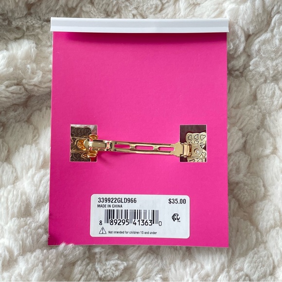 BETSEY JOHNSON Festive Gummy Bear Hair Clip NWT - Picture 5 of 8